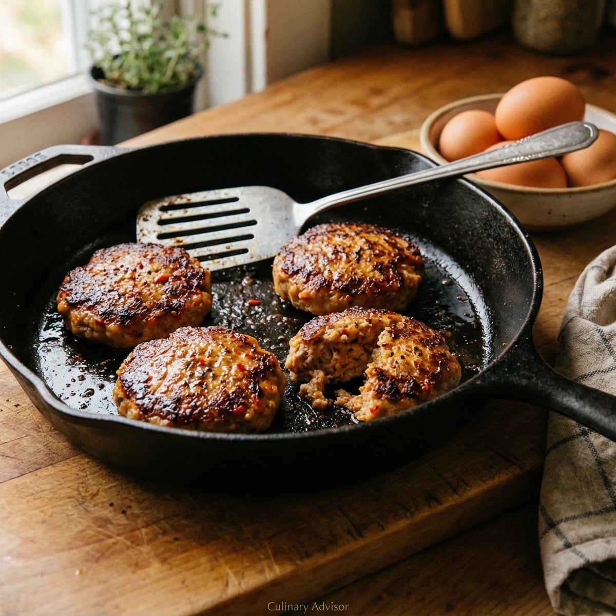 Homemade Cajun Breakfast Sausage