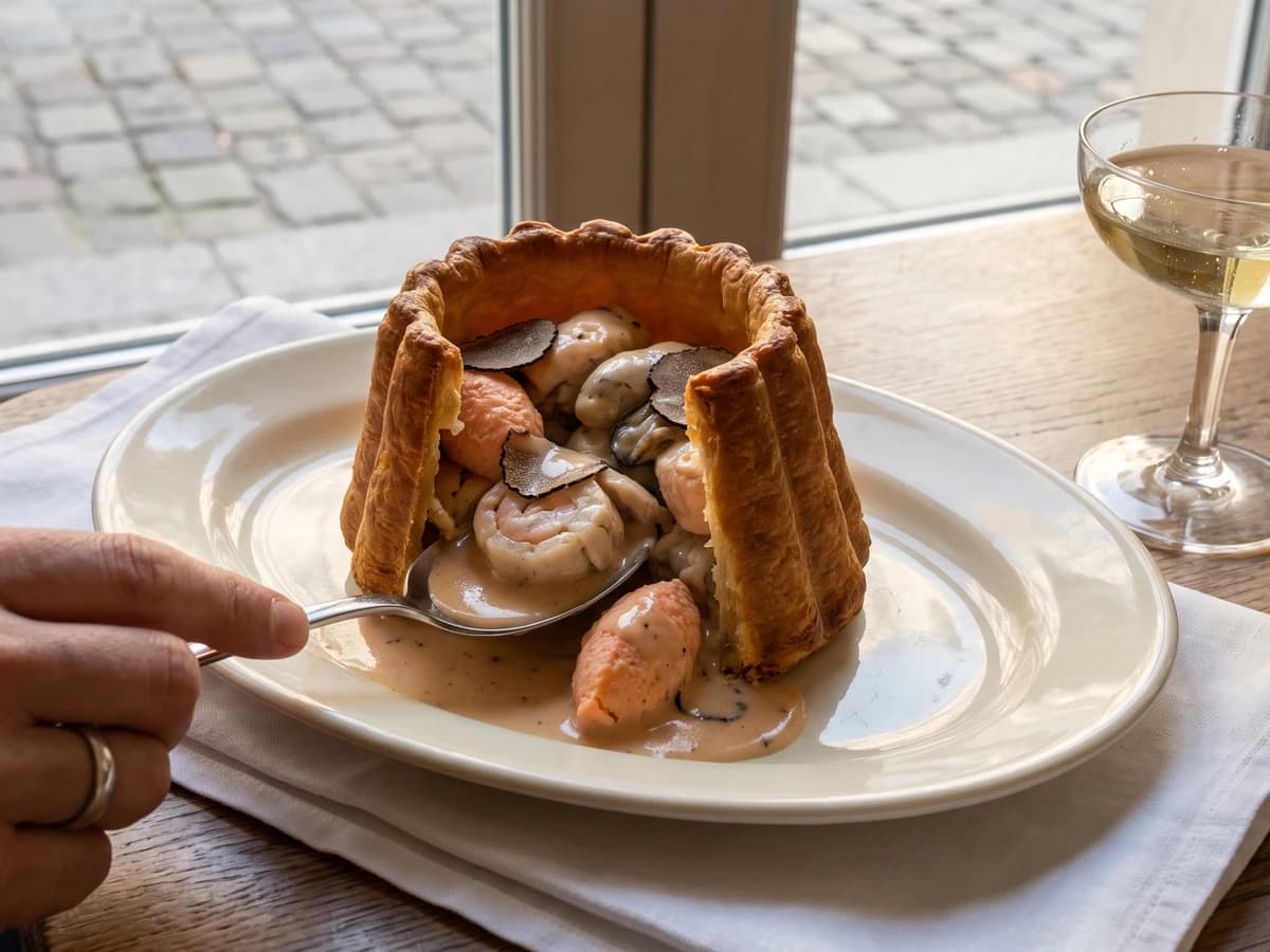 Timbale de Filets de Soles Marquise - Chef Juliette