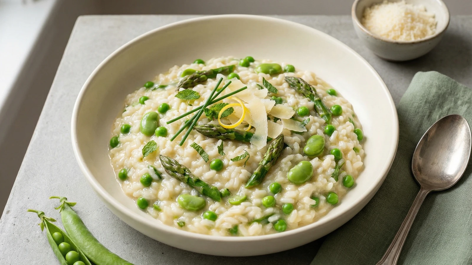 Spring Vegetable Risotto