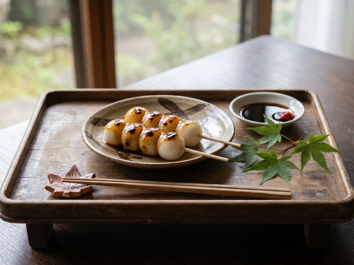 Mitarashi Tare (みたらしのたれ, sweet soy glaze for dango) - Chef Takumi