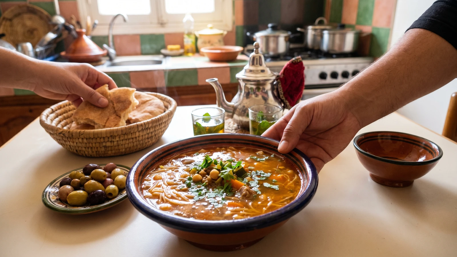 Chorba Marocaine aux Vermicelles