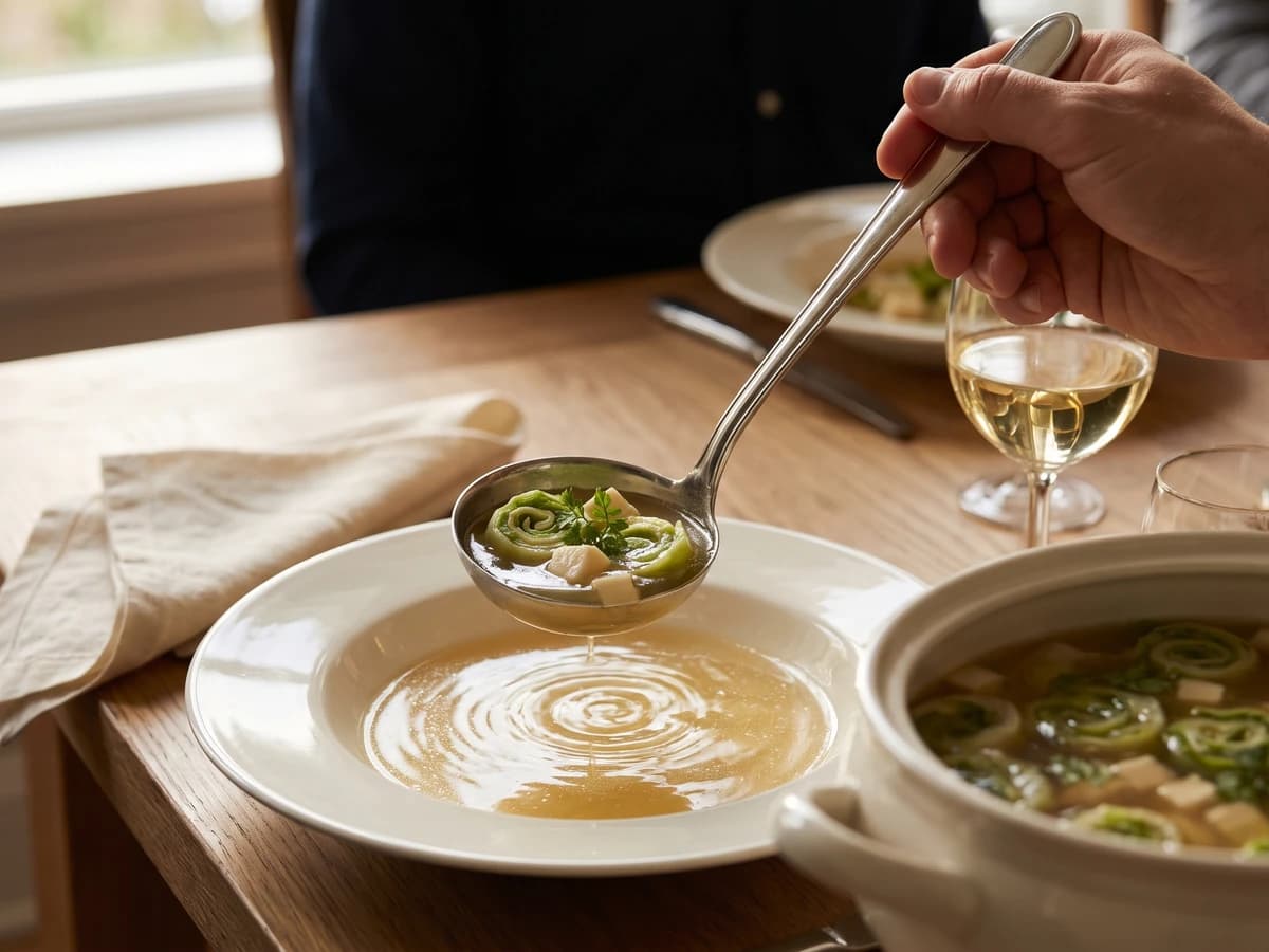 Consommé Deslignac - Chef Juliette