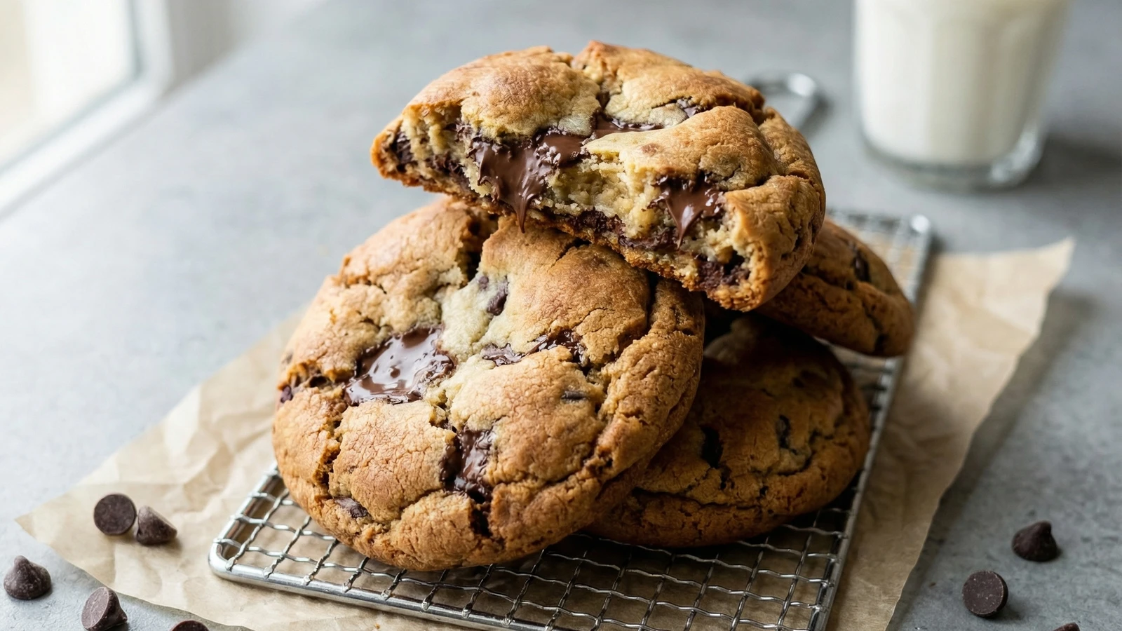 Levain Bakery-Style Chocolate Chip Cookies