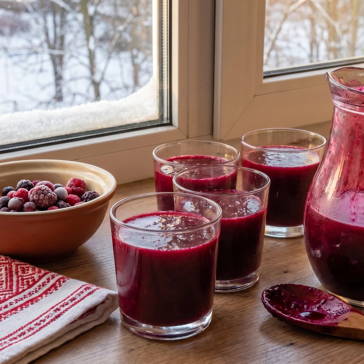Yagidnyi Kysil (ягідний кисіль, berry kysil)