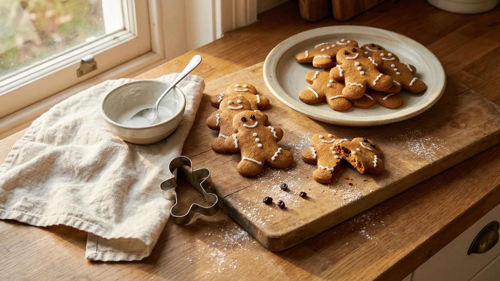 Iced Gingerbread Men