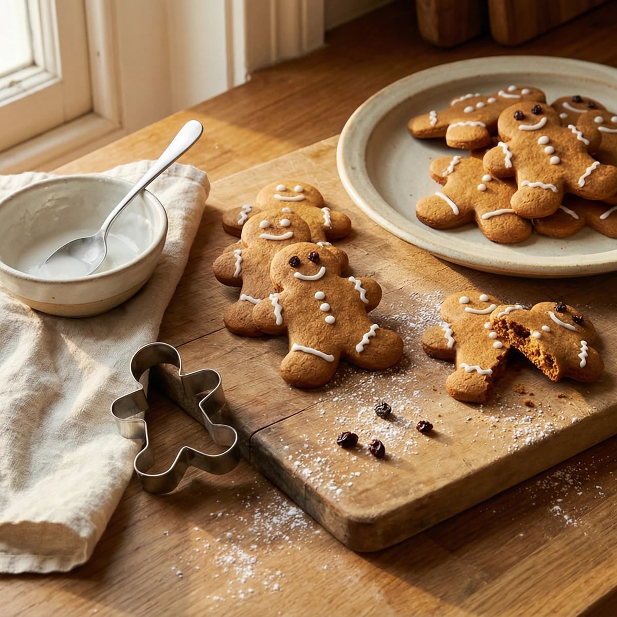 Iced Gingerbread Men