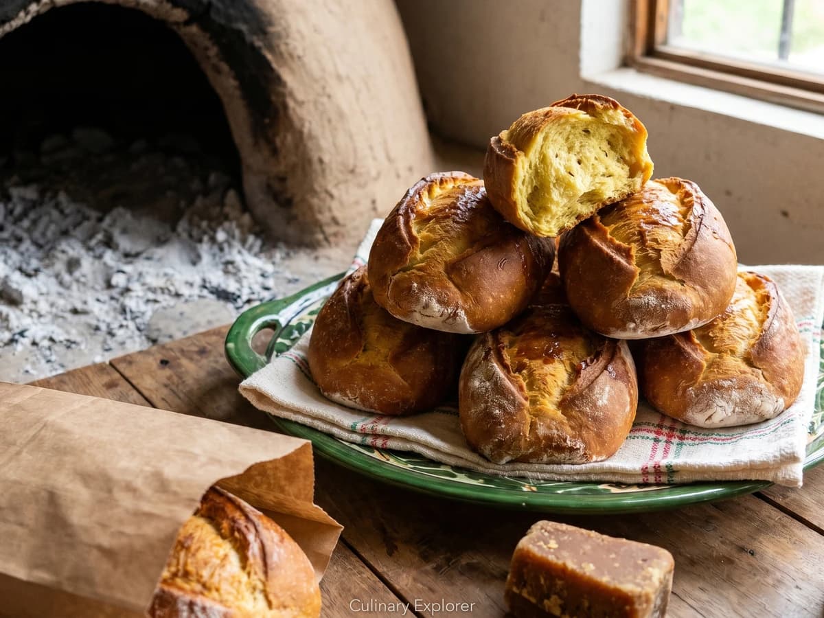 Pan de Rancho Huasteco (Pan de Leña) - Chef Lupita