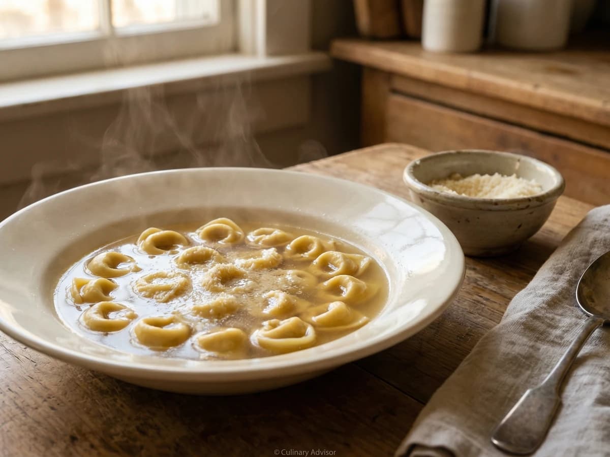 Tortellini in Brodo - Chef Graziella