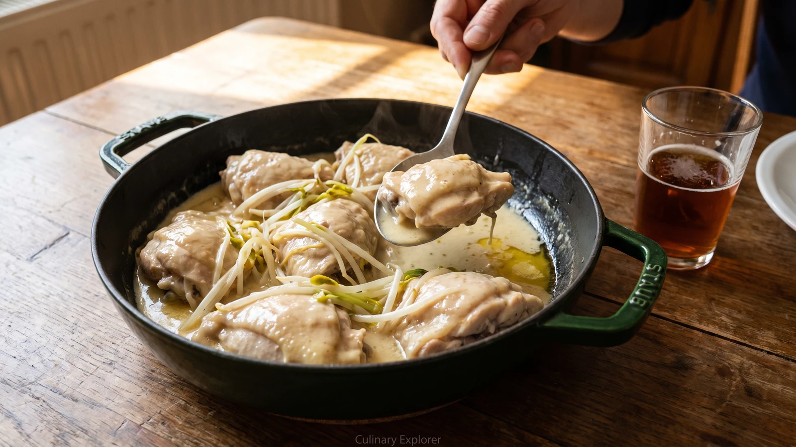Poulet Sauté Van Dyck