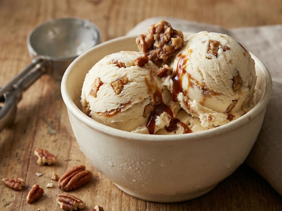 Pralines and Cream Ice Cream - Chef Remy