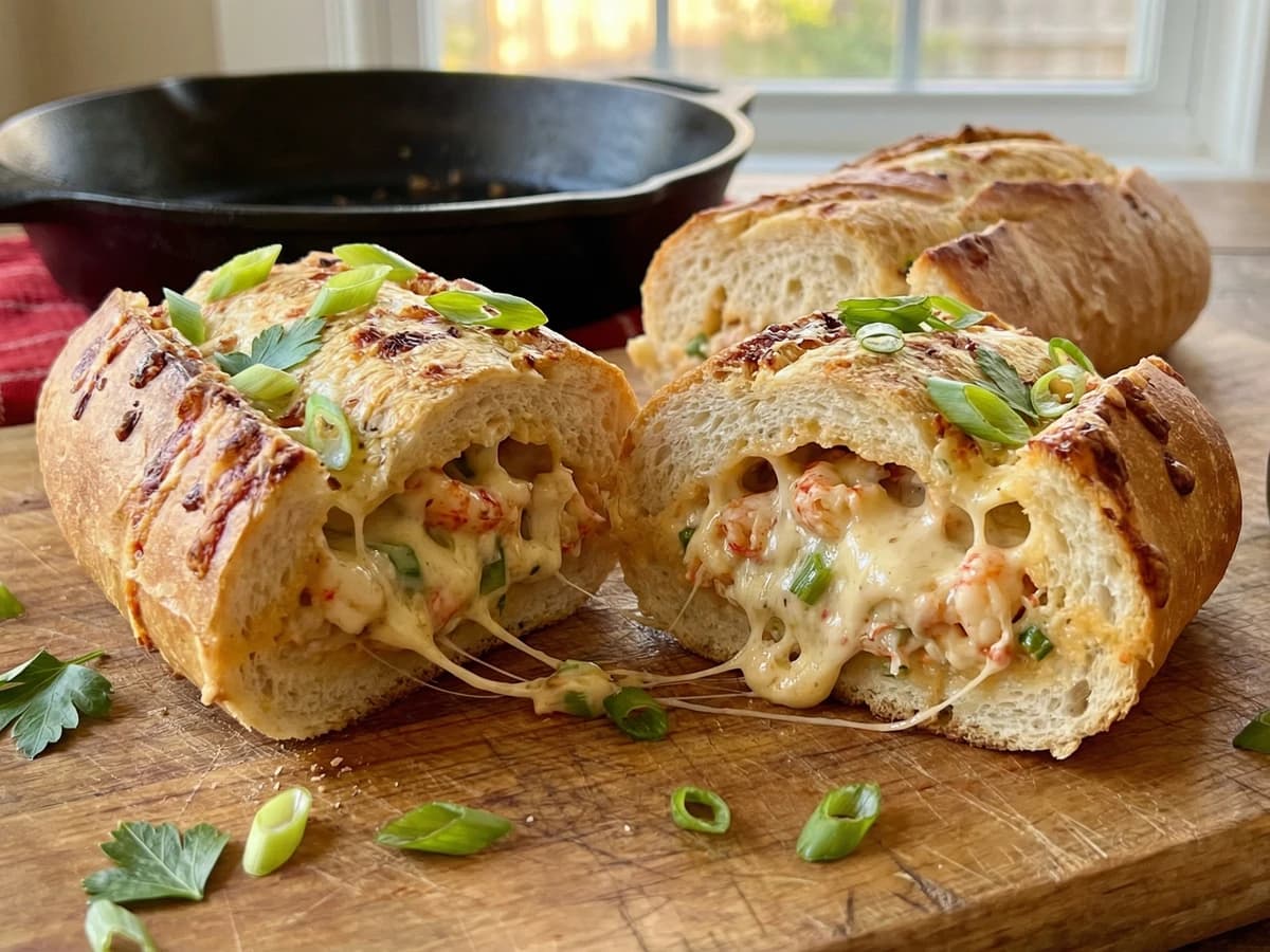 Cajun Crawfish Bread