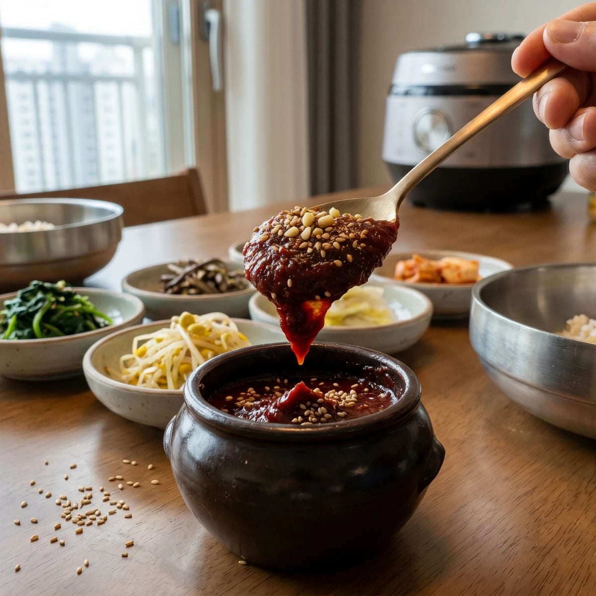 Yakgochujang (Stir-Fried Chili Paste)