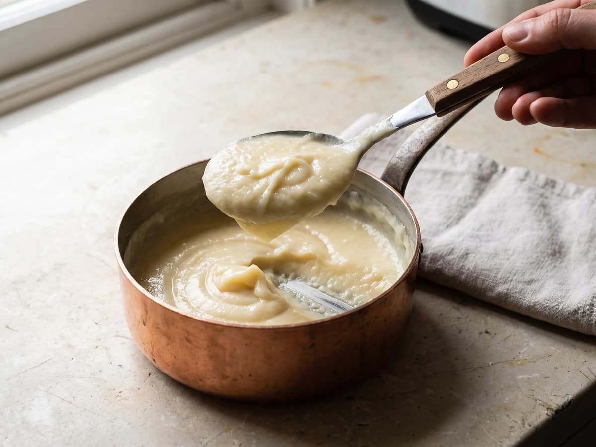 Soubise Sauce with Rice - Chef Juliette