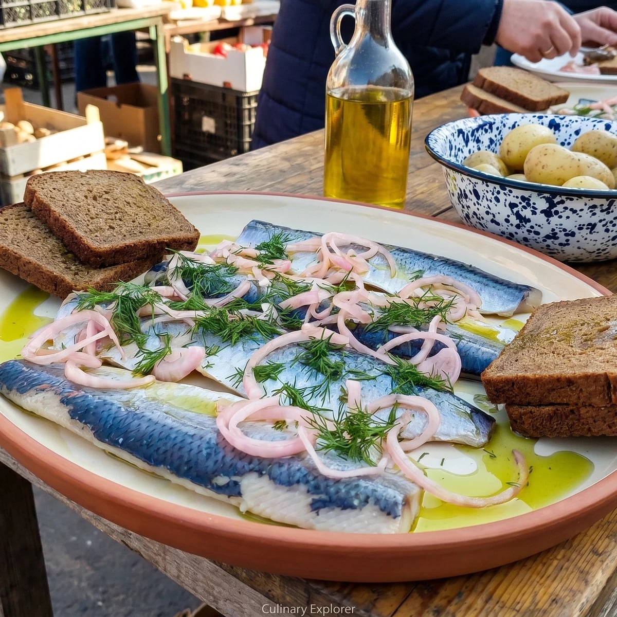 Dunaiskyi Oseledets (дунайський оселедець, salted Danube herring)