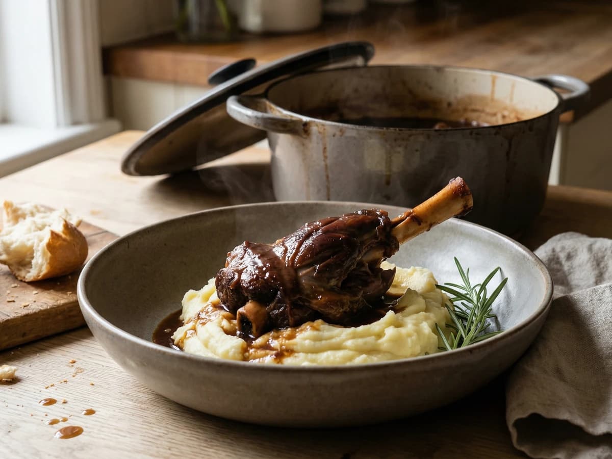 Braised Lamb Shanks