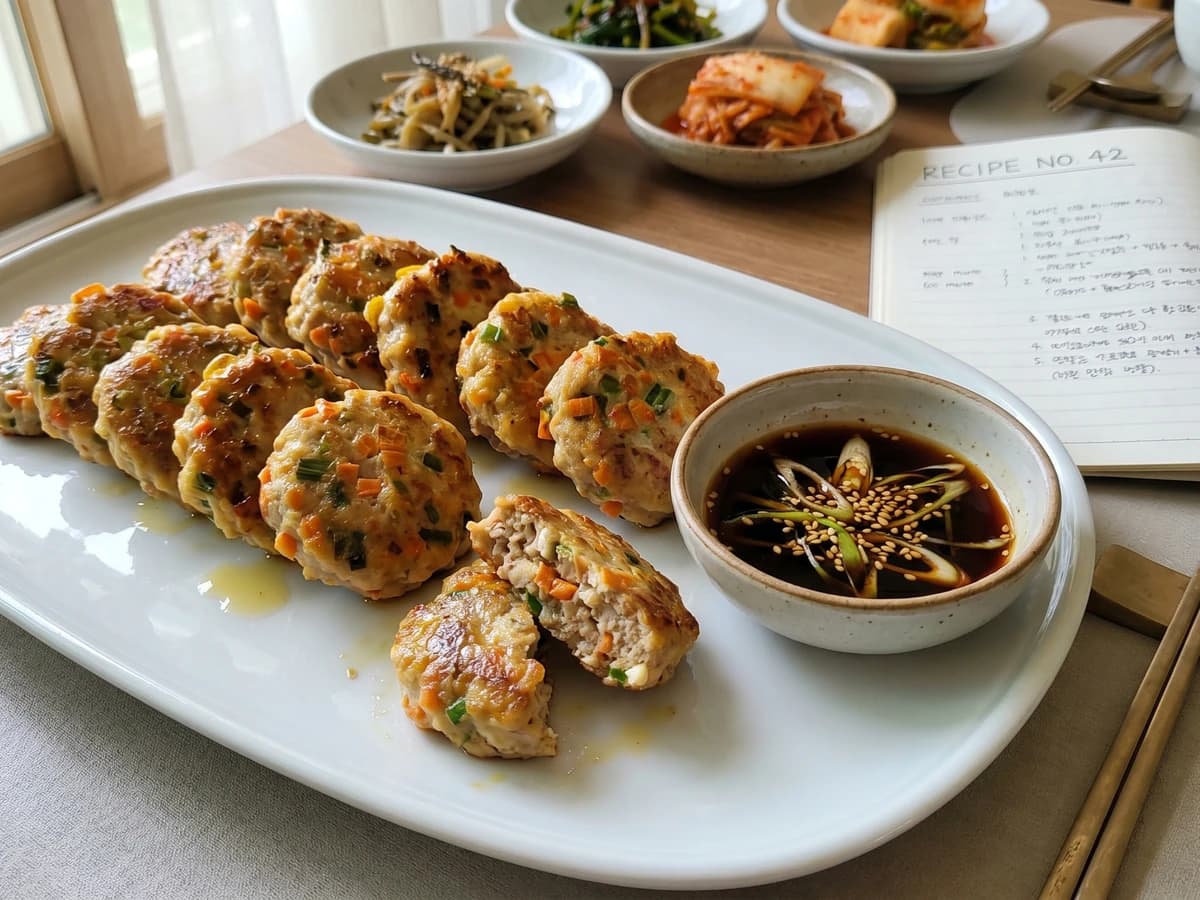 Donggeurangttaeng (Korean Pan-Fried Meat Patties)