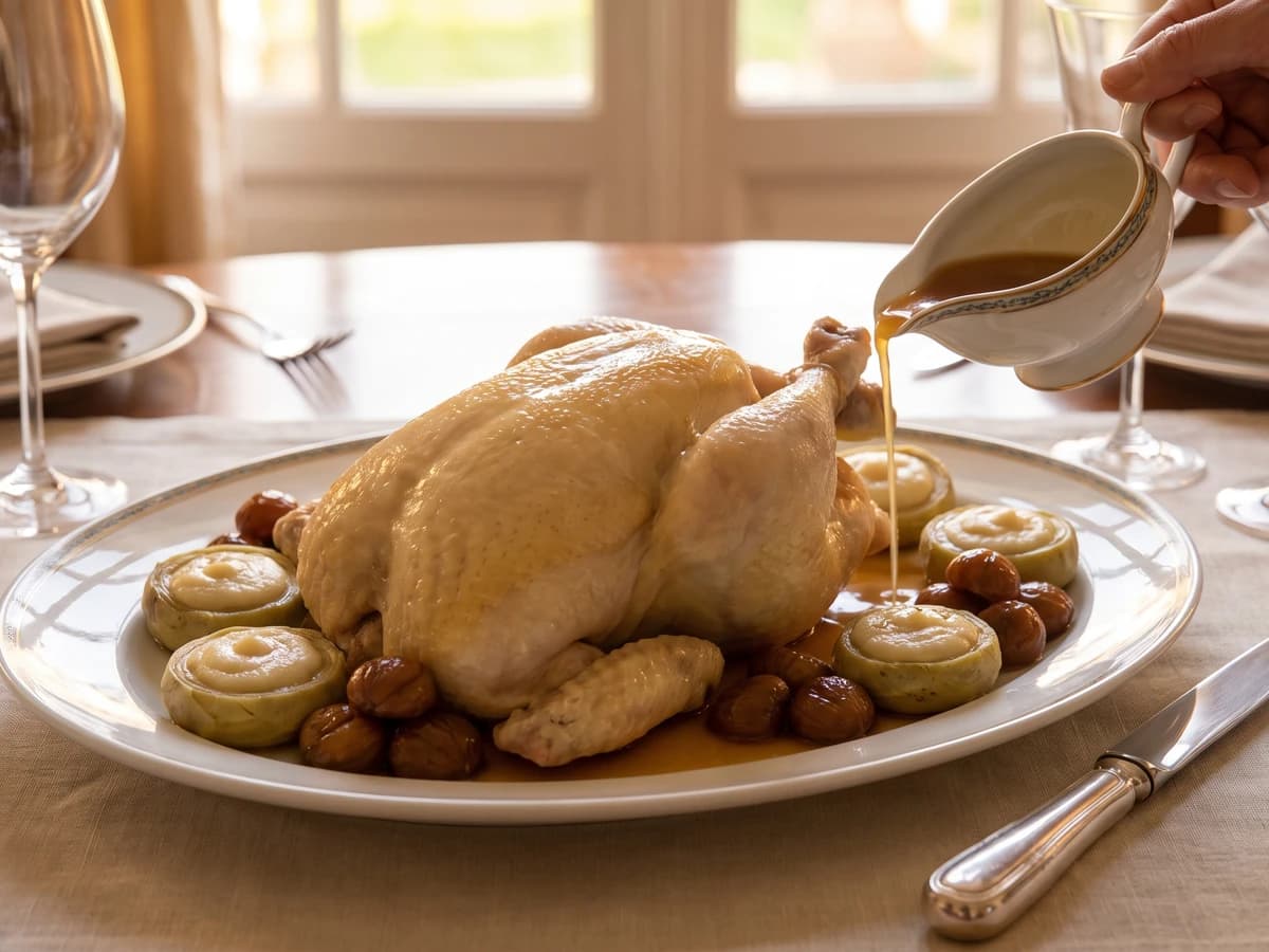 Poularde Châtelaine - Chef Juliette
