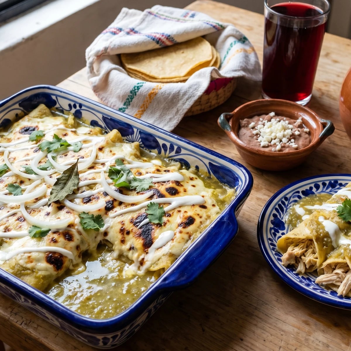Enchiladas Suizas Capitalinas