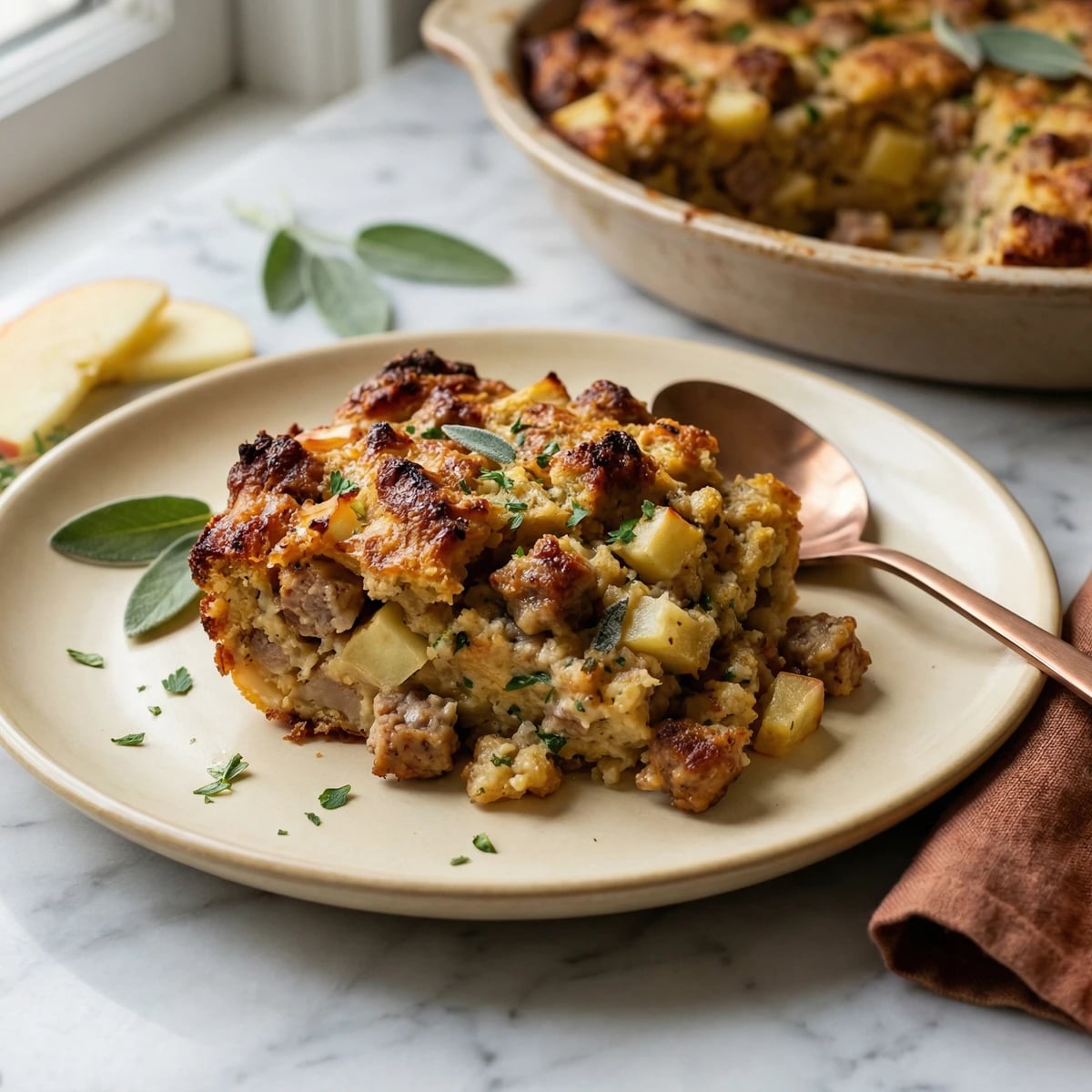 Sausage and Apple Stuffing