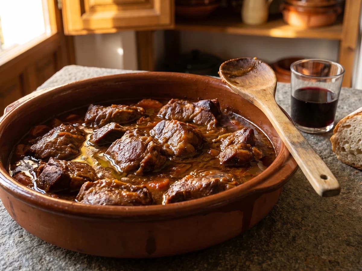 Jabalí Estofado de Sierra Morena - Chef Isabel