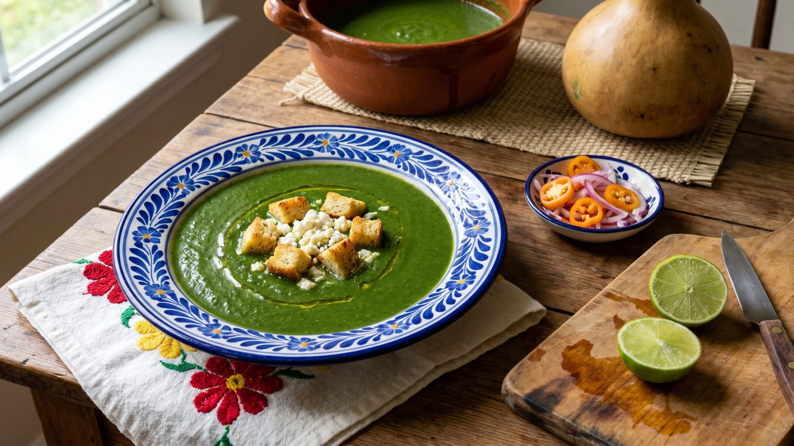 Crema de Chaya Yucateca