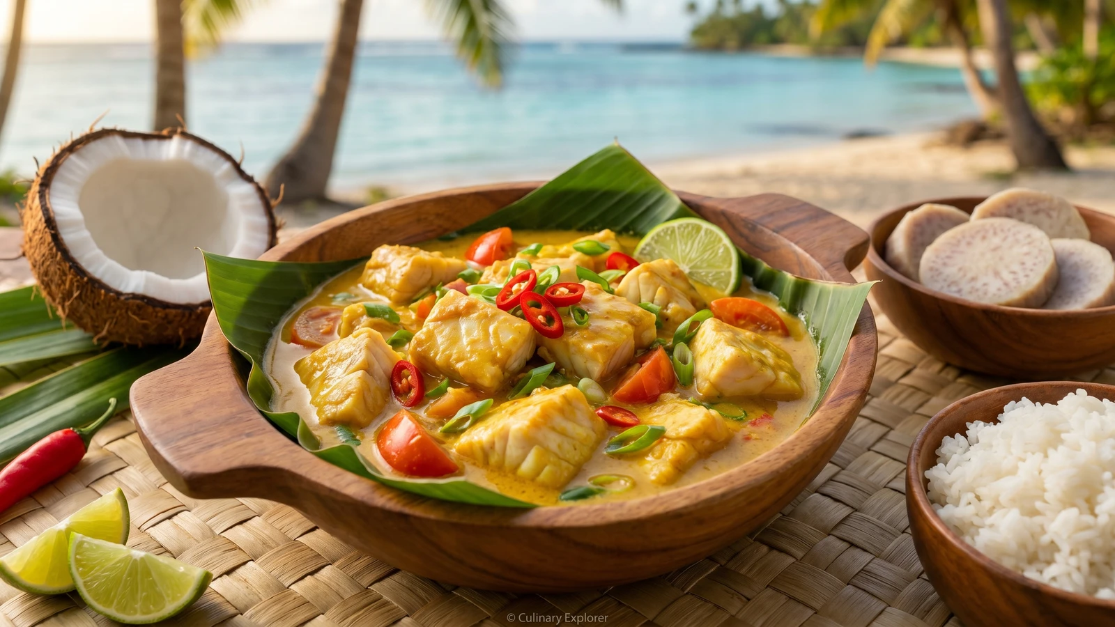 Kari Ika (Cook Islands Coconut Fish Curry)