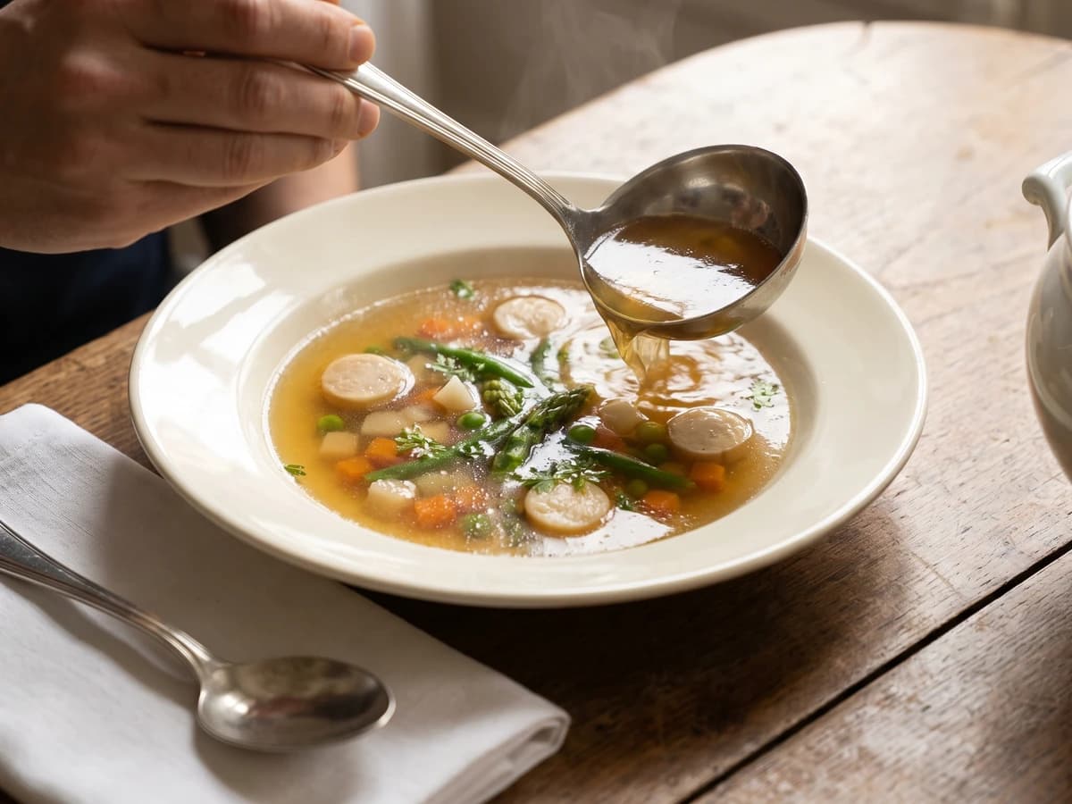 Consommé Parisienne - Chef Juliette