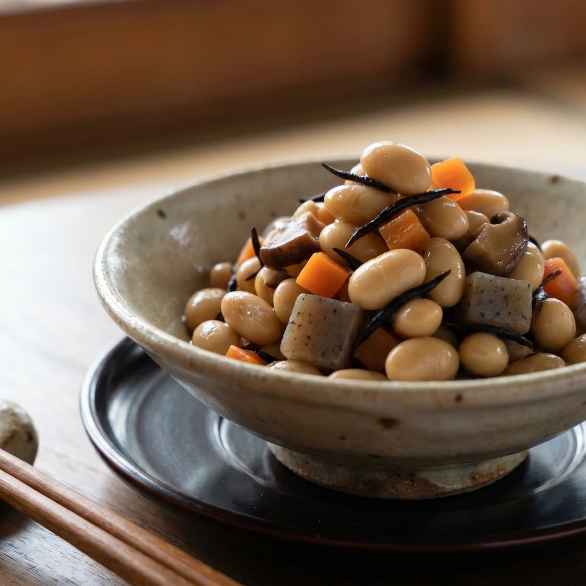 Simmered Soybeans (五目豆, Gomoku-mame)
