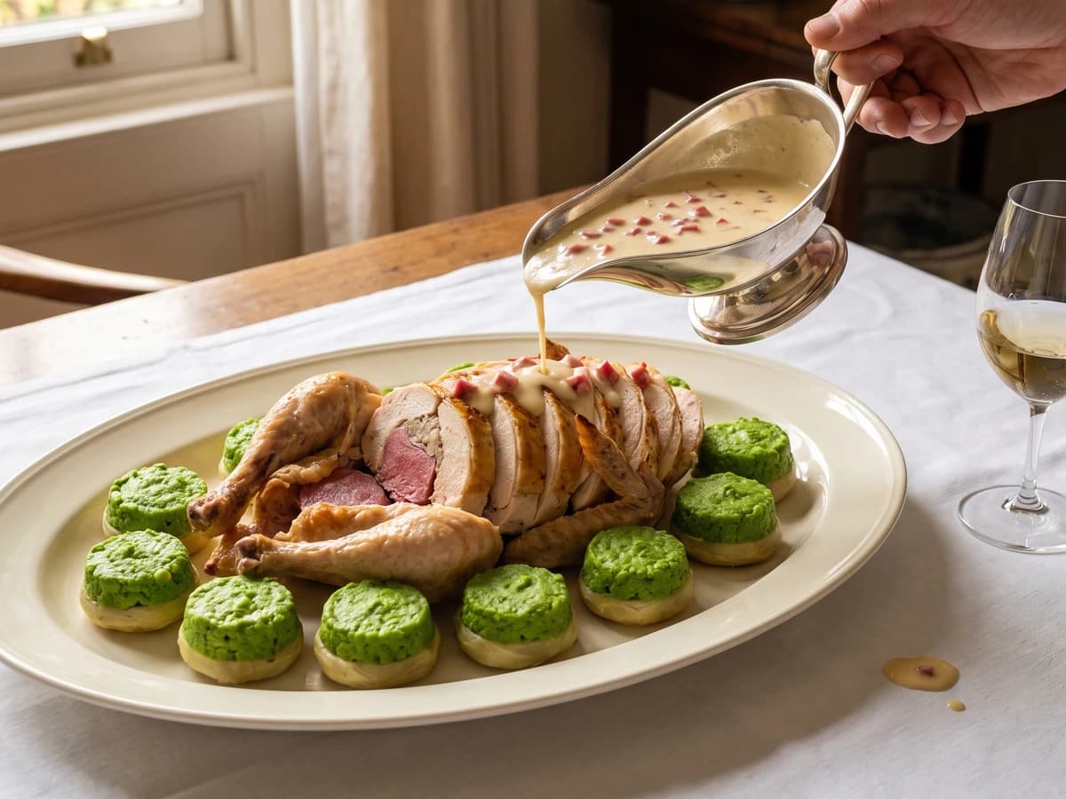 Poularde Devonshire - Chef Juliette