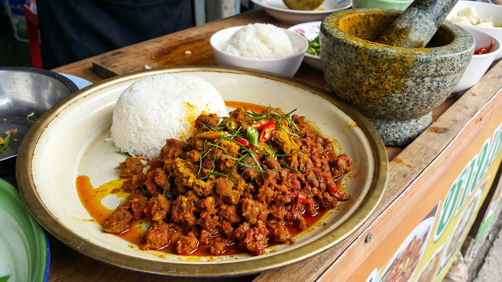 Dry-Fried Minced Beef Curry (Khua Kling Nua)
