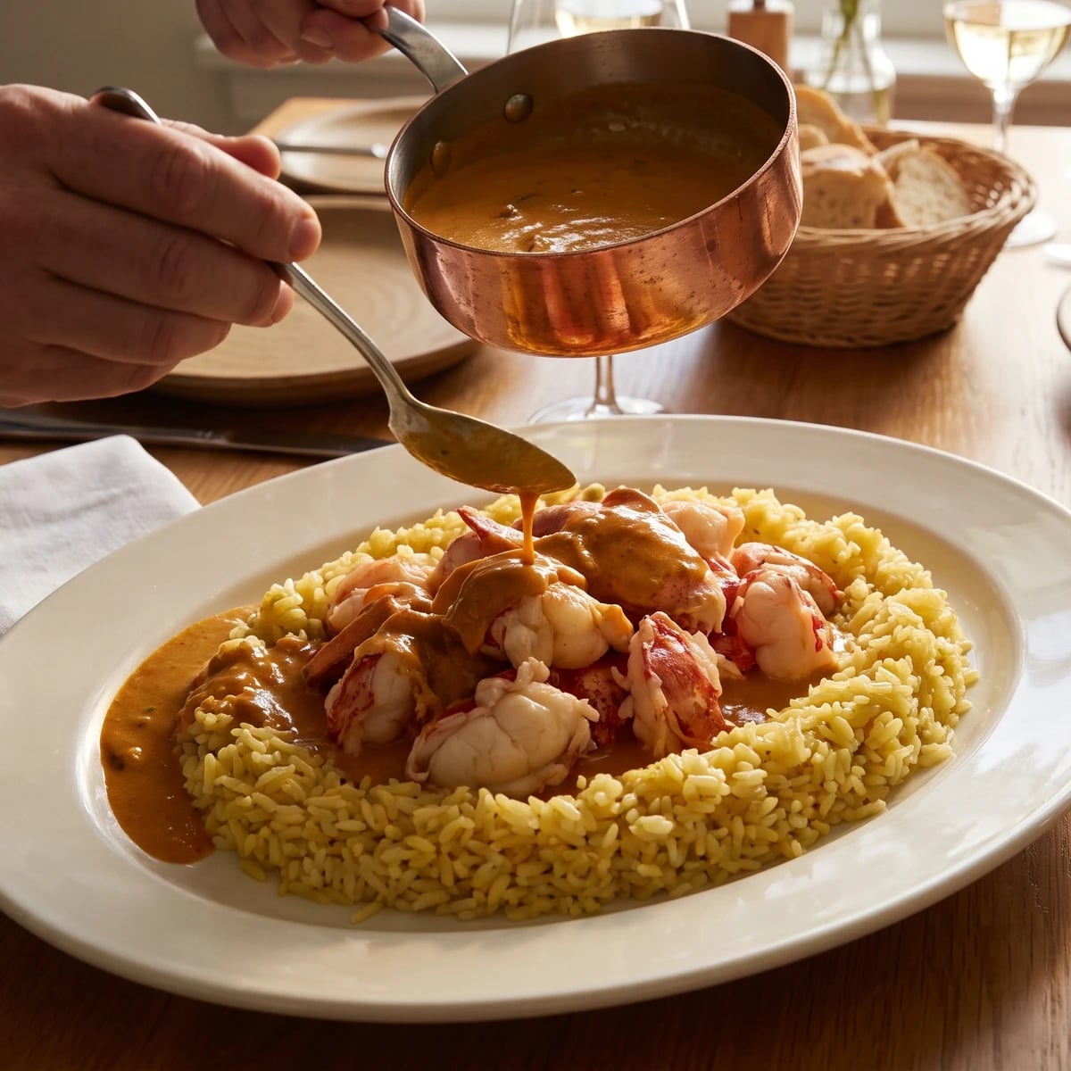 Homard à la Palestine