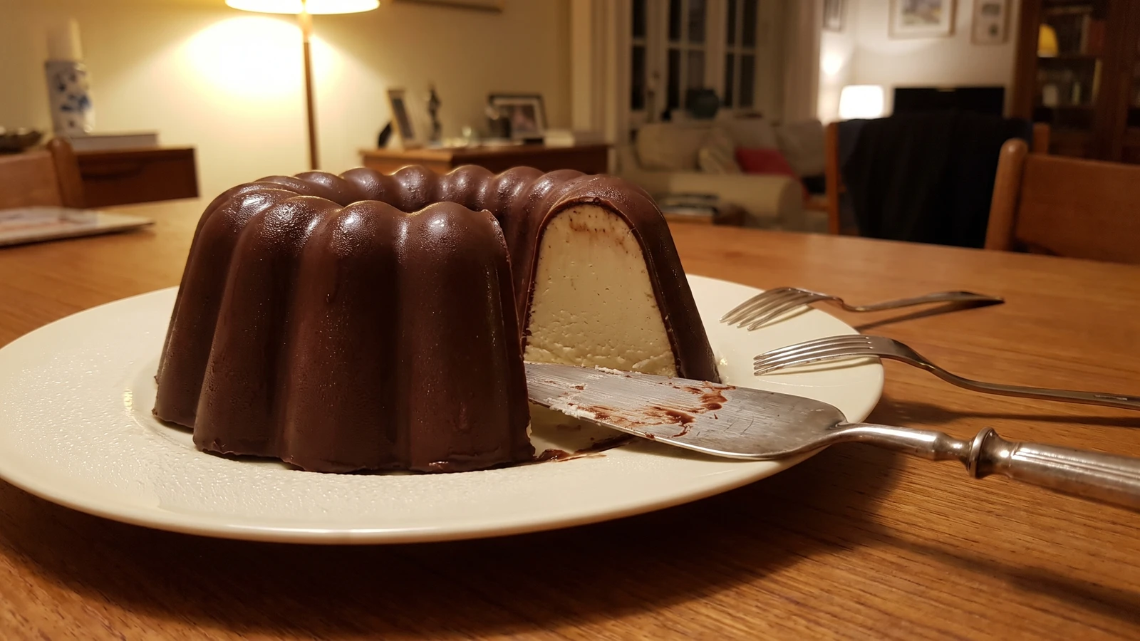 Bavarois à la Religieuse