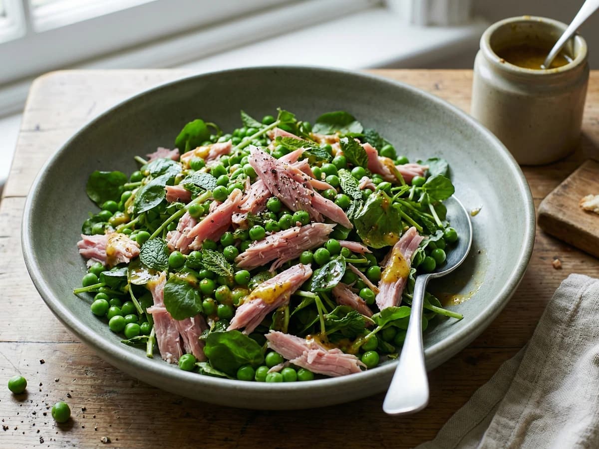 Ham Hock and Pea Salad with Mustard Dressing - Chef Thomas