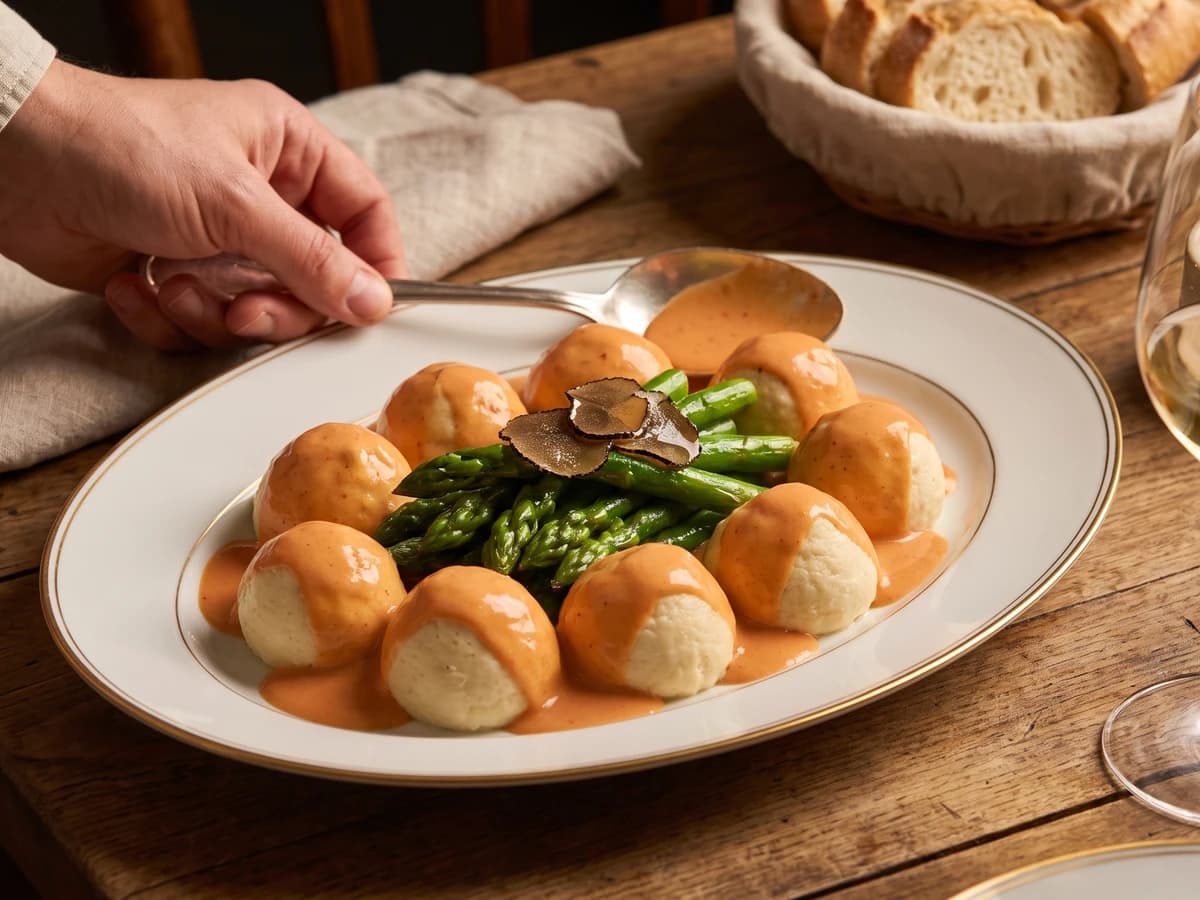 Mousselines de Volaille à la Patti - Chef Juliette