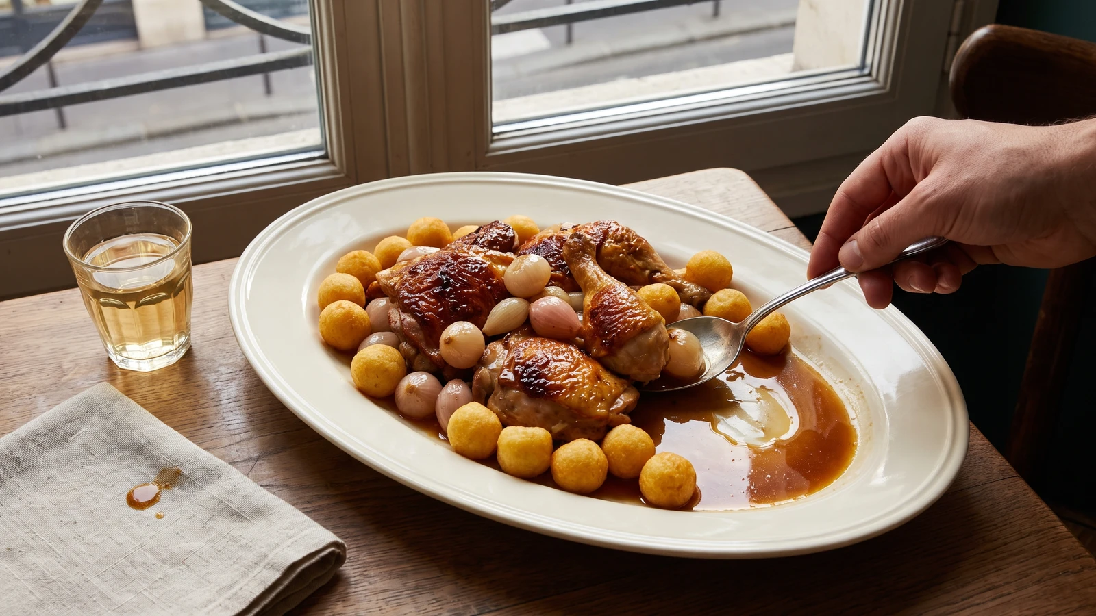 Poulet Sauté Champeaux