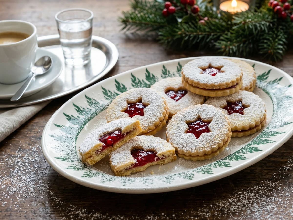 Spitzbuben (Jam Window Cookies) - Chef Elsa