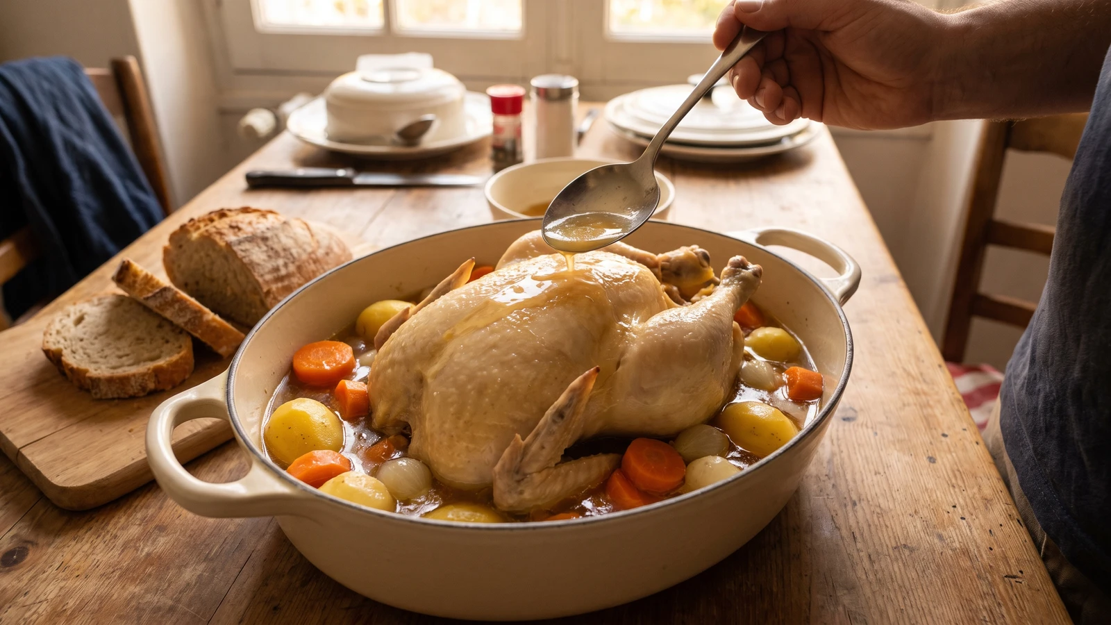 Poularde à la Ménagère