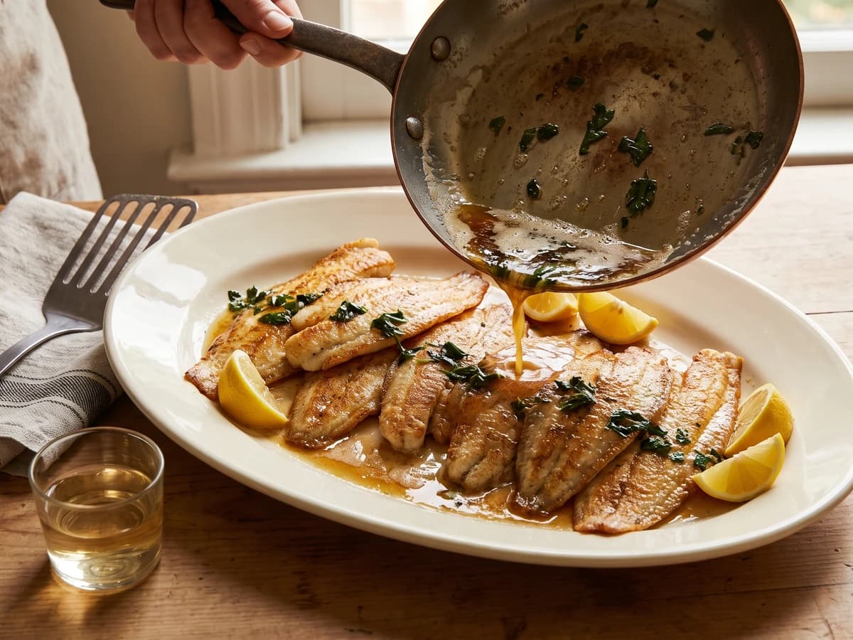 The Cooking of Fish à la Meunière - Chef Juliette