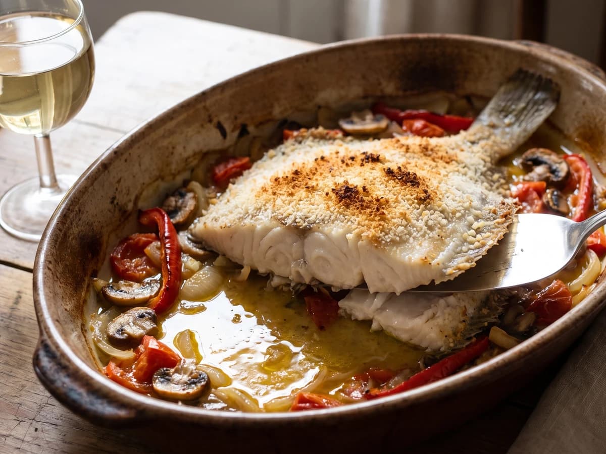 Turbotin à l’Andalouse - Chef Juliette