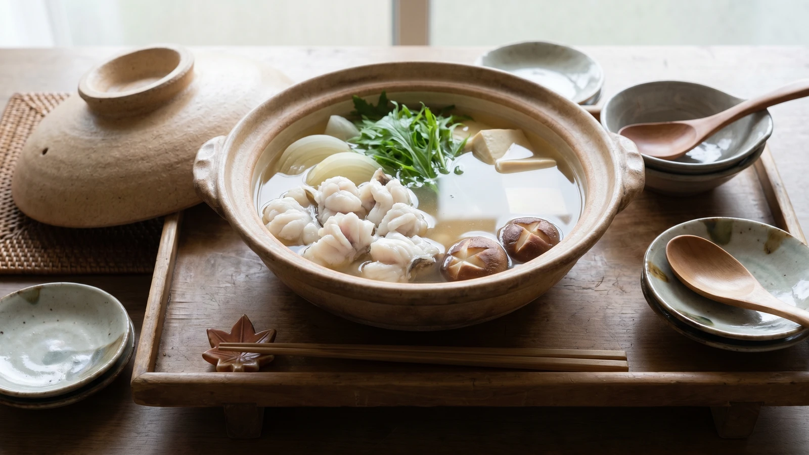 Kyoto Summer Pike Conger Hot Pot (鱧鍋, Hamo Nabe)