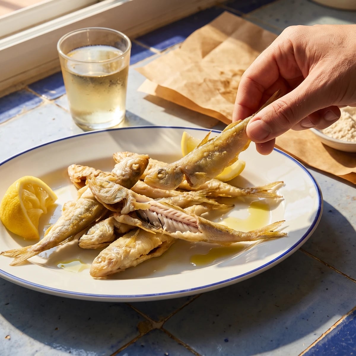Bacaladillas Fritas Andaluzas