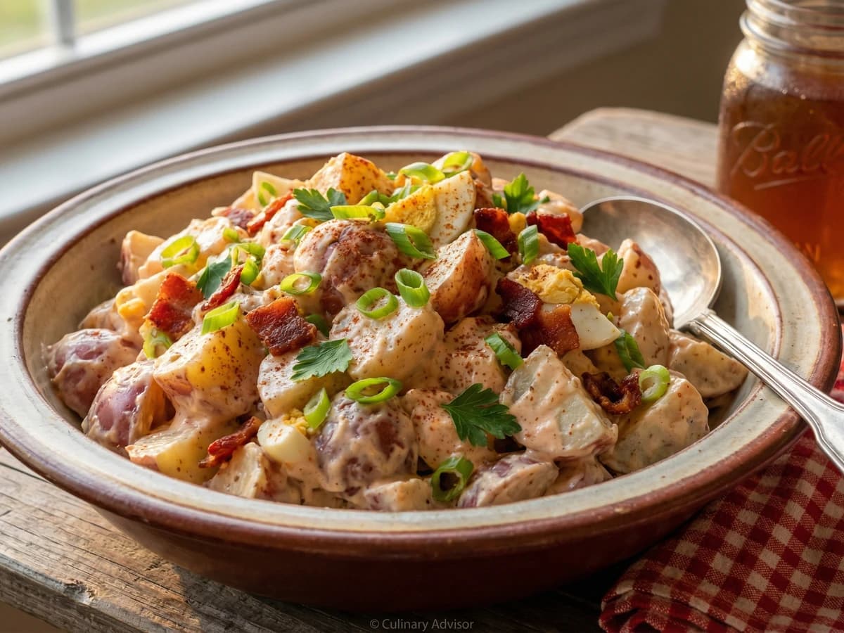 Cajun Potato Salad with Tasso - Chef Remy