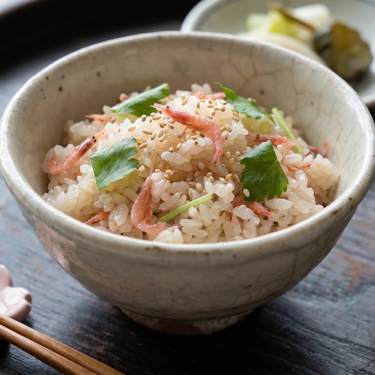 Sakura Ebi Gohan (桜えびご飯, spring shrimp rice)