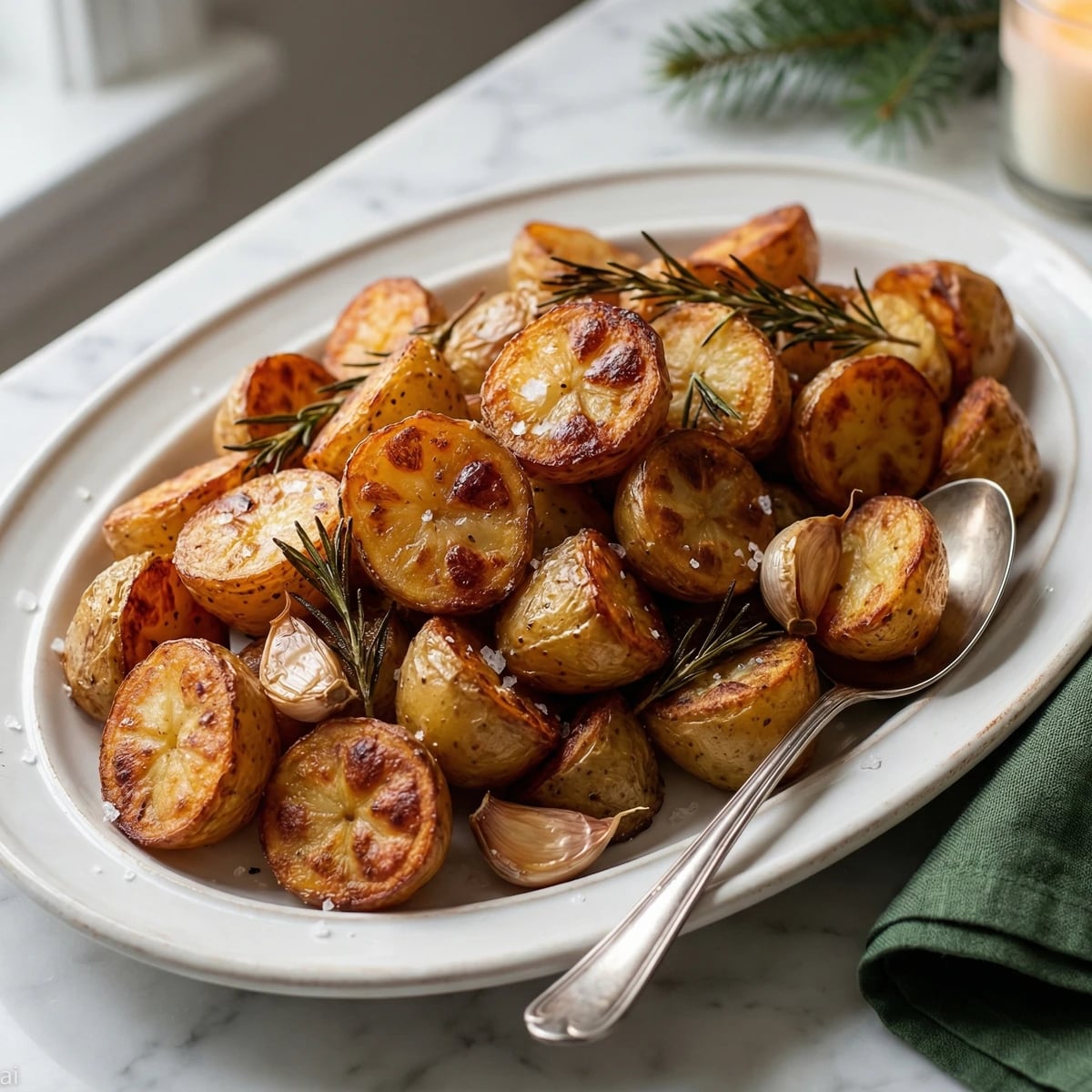 Roasted Potatoes with Goose Fat