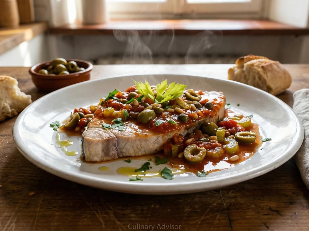 Pesce Spada alla Ghiotta - Chef Graziella