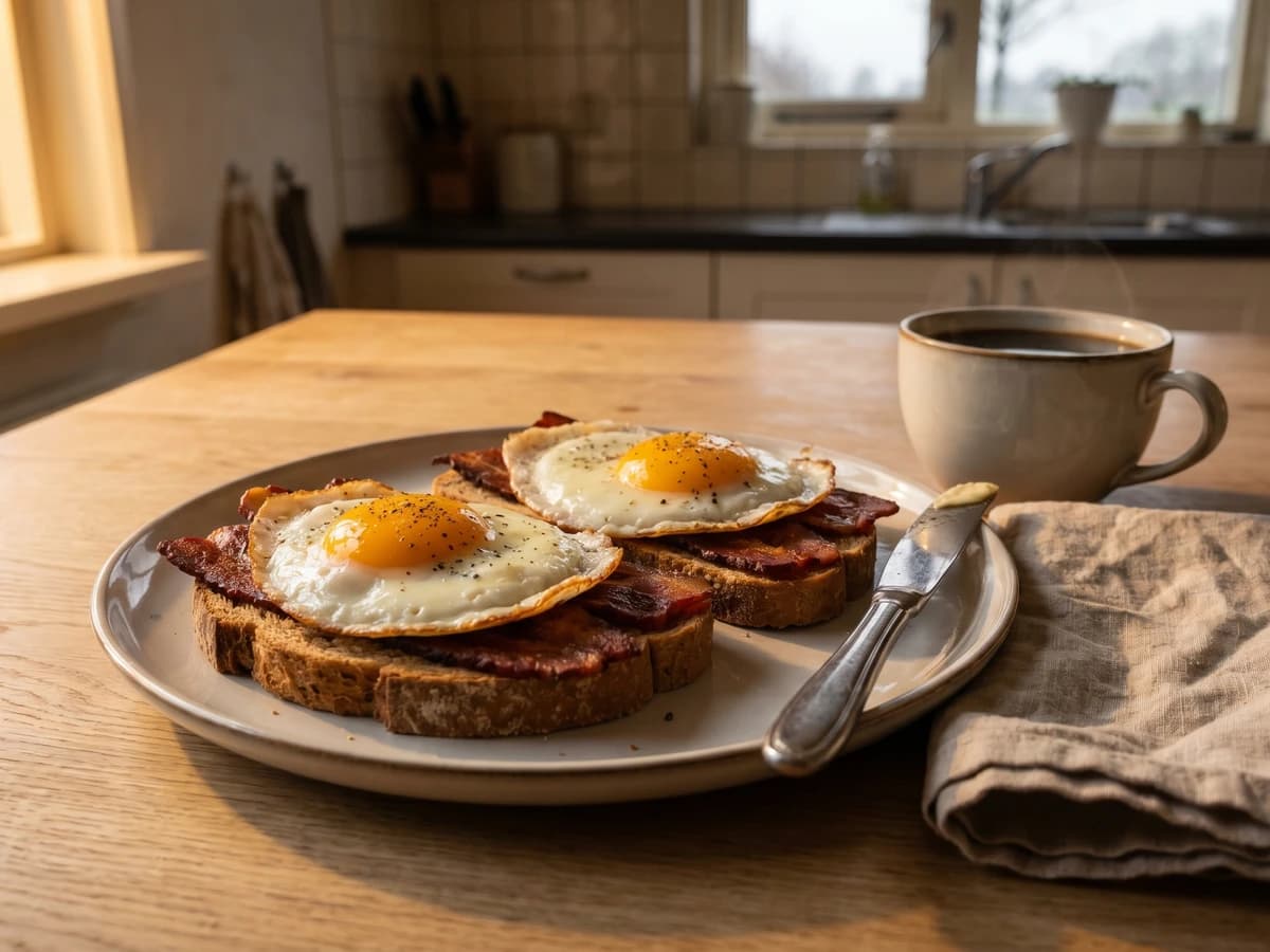 Gebakken Ei met Spek - Chef Joost