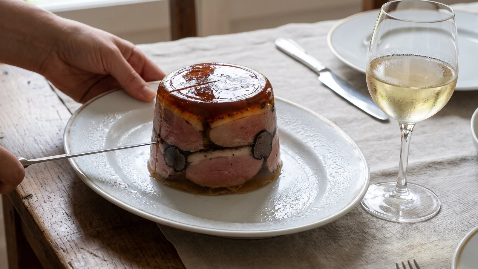 Timbale de Caneton à la Voisin