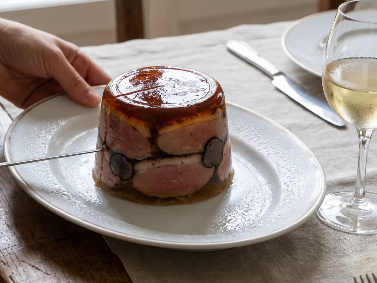 Timbale de Caneton à la Voisin