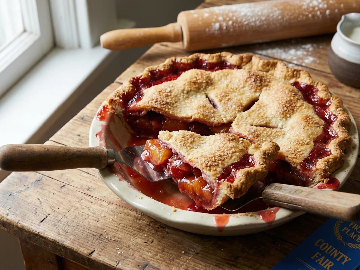 Wyoming Wild Plum Pie