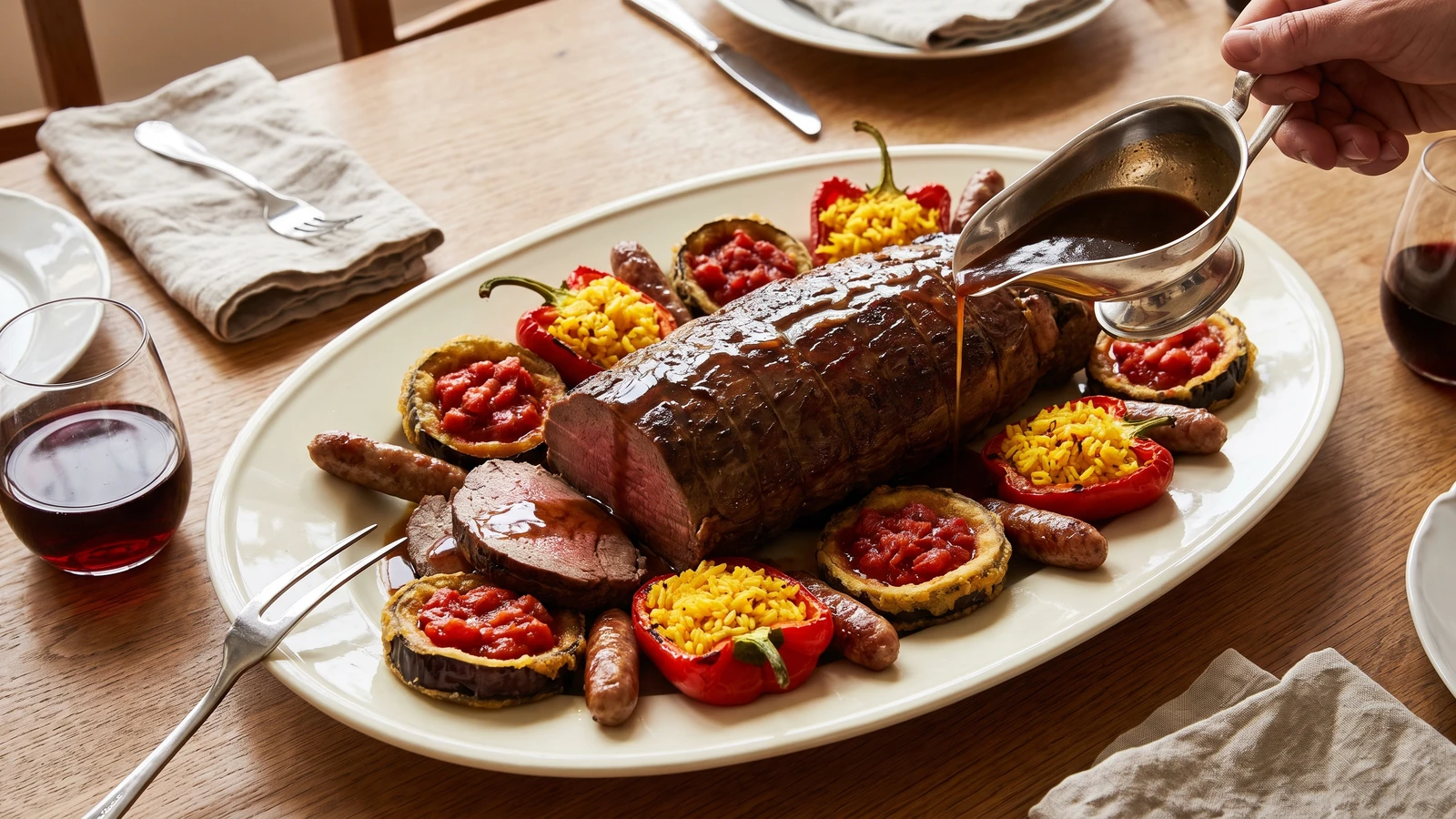 Filets de Bœuf Andalouse